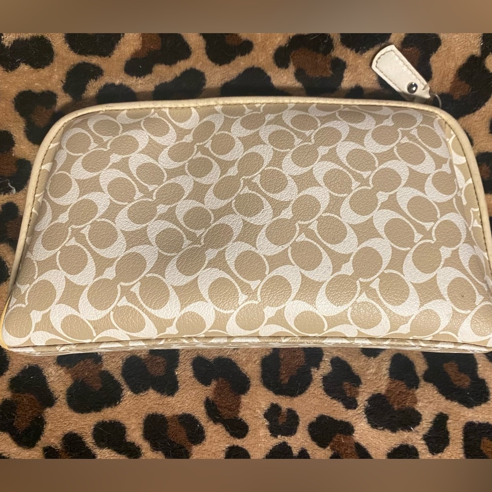 Coach cosmetic bag
